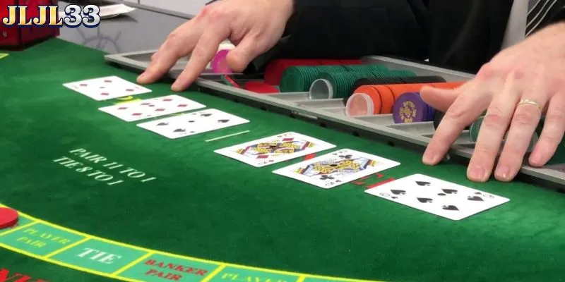In baccarat, only the last digit of the total points is counted