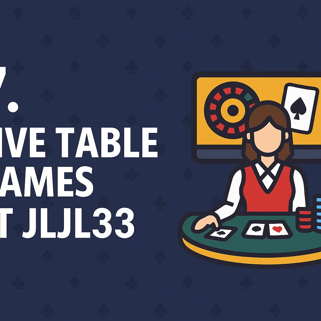 JLJL33 Live Casino Promotion – Play Live Baccarat, Roulette, and Blackjack Now