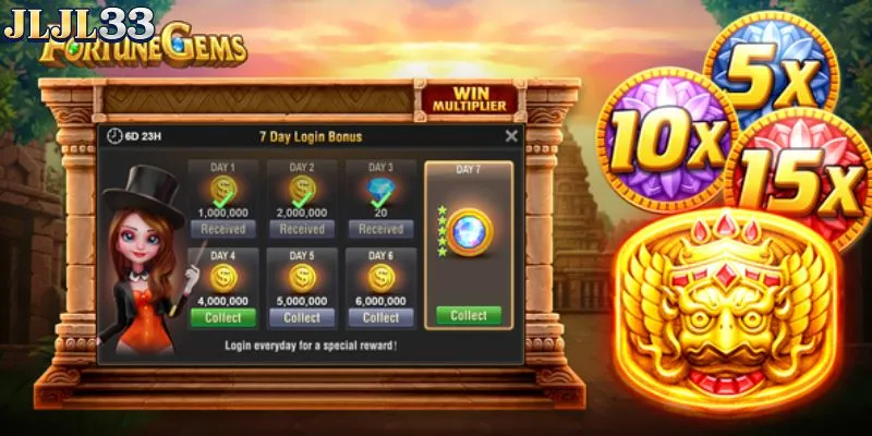 Fortune Gems immerses you in a lively gaming space