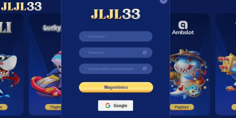 Players need to provide complete information to sign up JLJL33 account
